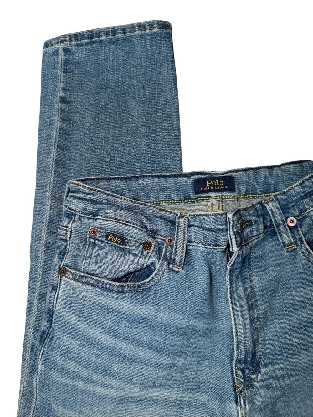 Polo by Ralph Lauren Light Blue Faded Kids Jeans